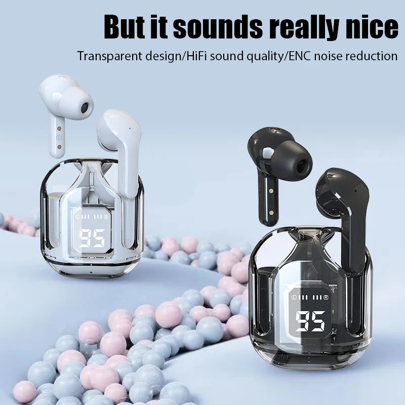 Air 31 TWS Wireless Earbuds – Bluetooth Earphones with LED Display & Touch Control