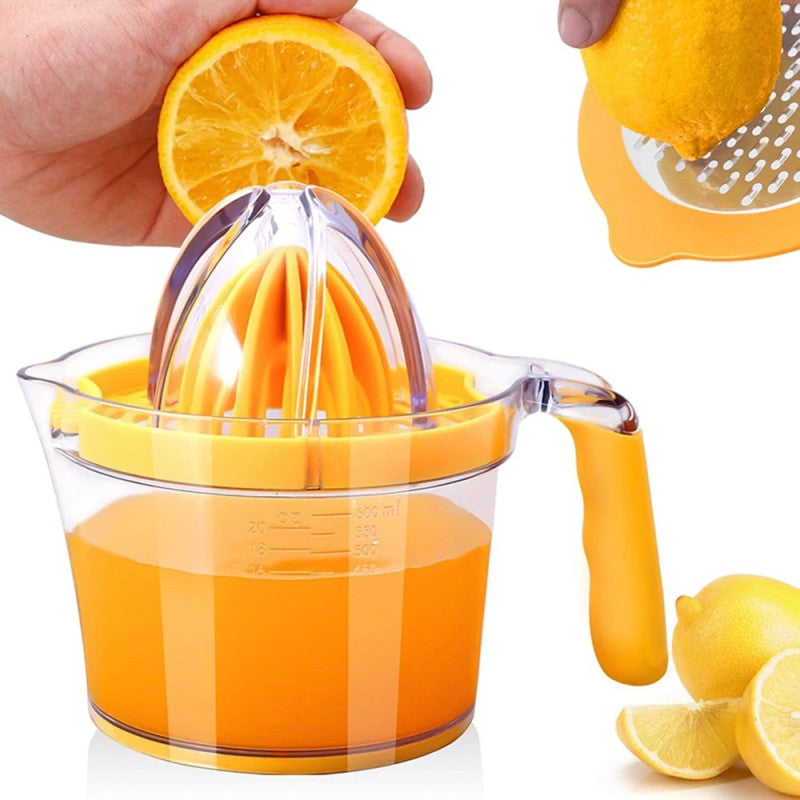 Citrus Squeezer 450ml – Manual Lemon & Orange Juicer