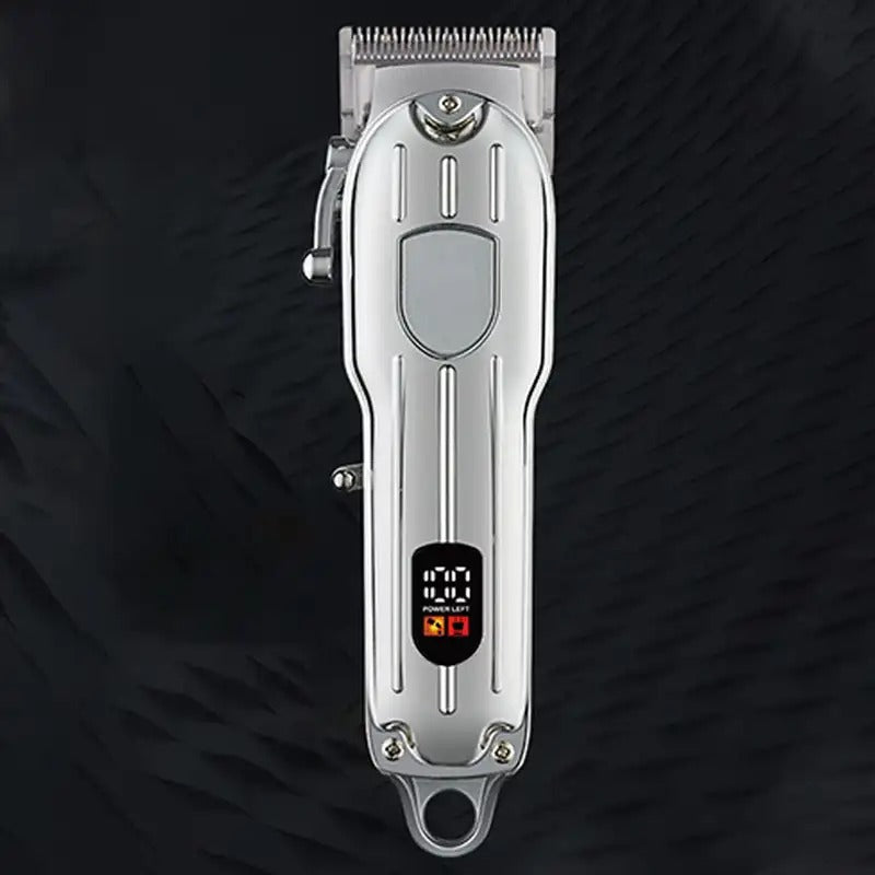Digital Hair Trimmer FR-D 8671 Golden Edition – Rechargeable Professional Beard & Hair Clipper