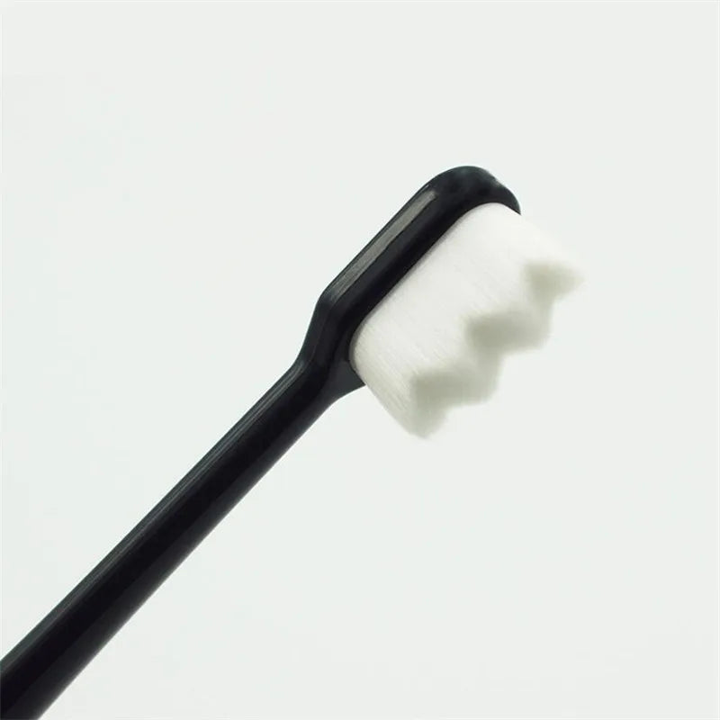 Pack of 3 Nano Toothbrush Ultra Soft – Deep Cleaning Gentle Bristles for Sensitive Teeth & Gums