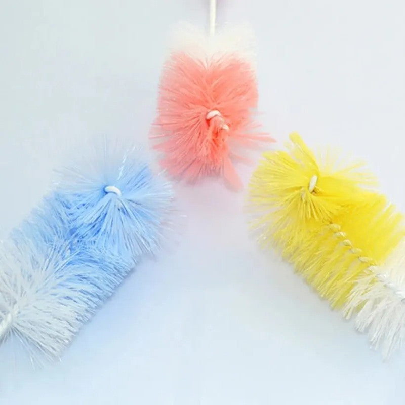 Baby Bottle Cleaning Brush Set – 2-in-1 Nipple & Bottle Cleaner