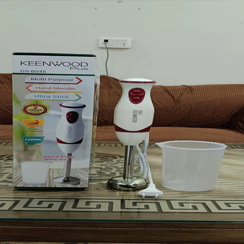 Kenwood Hand Blender Ultra Stick 1200W – Powerful Immersion Mixer with Stainless Steel Blade