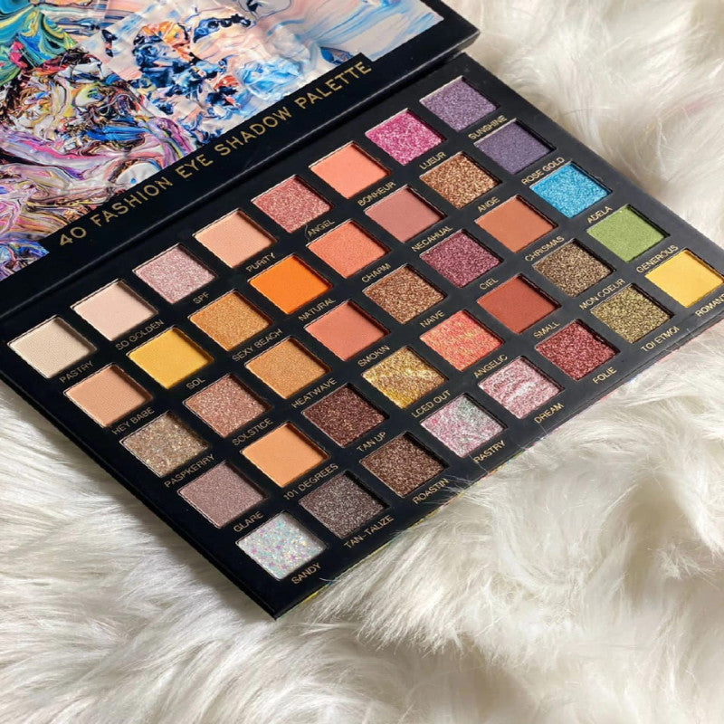 Eyeshadow Palette – Professional Makeup Matte & Shimmer Eye Shadow Kit