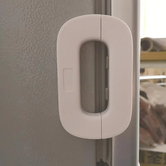 Fridge Lock – Child Safety Refrigerator Lock | Strong Adhesive No Drill Lock for Fridge
