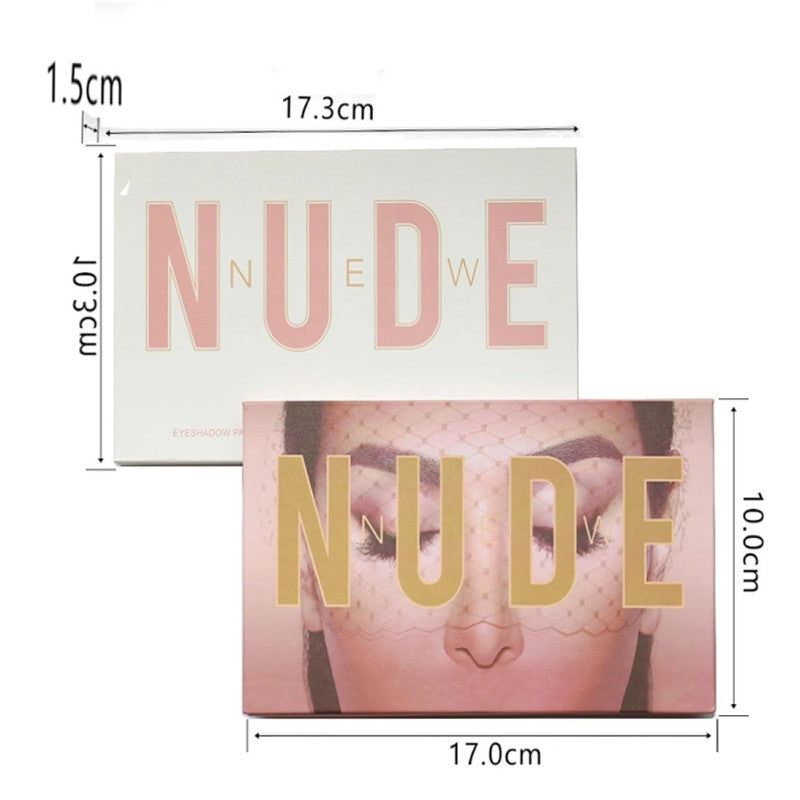 Nude Eyeshadow Palette – Matte & Shimmer Natural Eye Makeup Kit