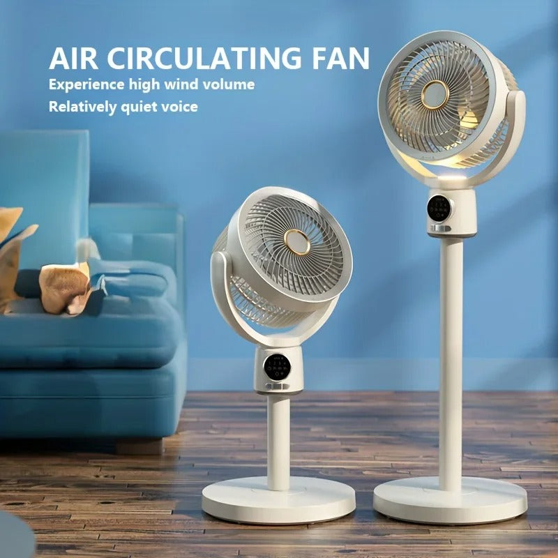 Air Circulation Fan (Jumbo) – Powerful Stand Fan | 360° Cooling Airflow for Home & Office