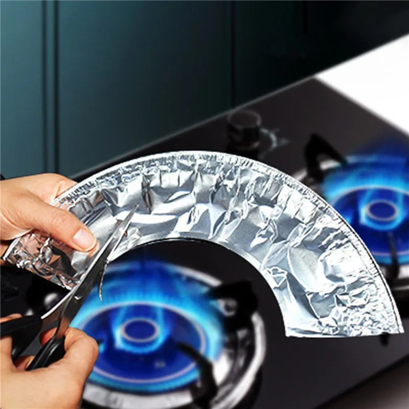 Disposable Gas Stove Covers (10pcs) – Oil-Proof Burner Protectors