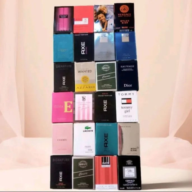 Mini Pocket Perfume for Men – Travel Size Long Lasting Card Spray Fragrance