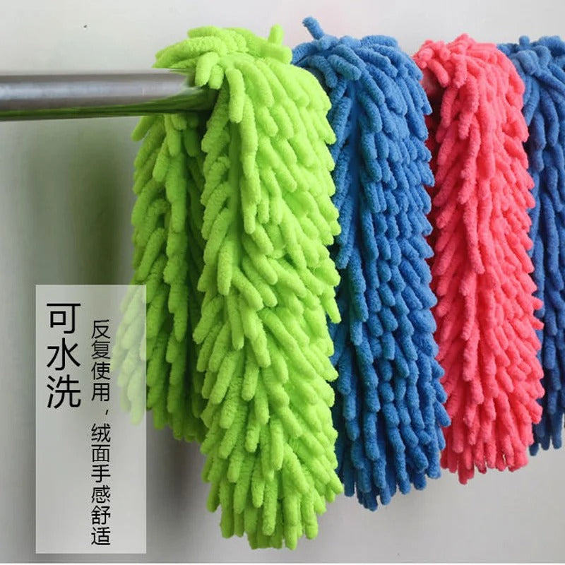 Flexible Fan Cleaning Mop – Long Handle Microfiber Duster for Ceiling, Fan & Corners