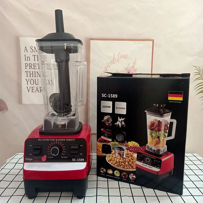 Silver Crest SC-1589 Blender – High Power Commercial Blender | Juicer, Grinder & Food Processor