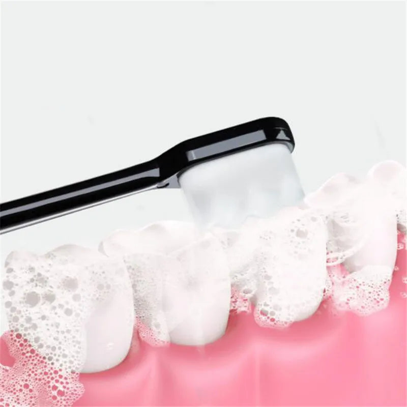 Pack of 3 Nano Toothbrush Ultra Soft – Deep Cleaning Gentle Bristles for Sensitive Teeth & Gums