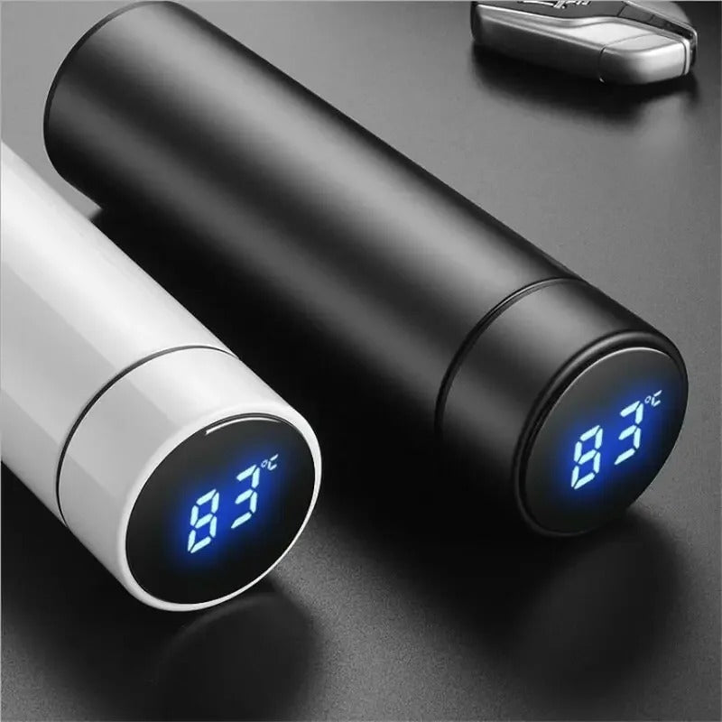 Smart Temperature Bottle – LED Display Stainless Steel Thermos (Hot & Cold)
