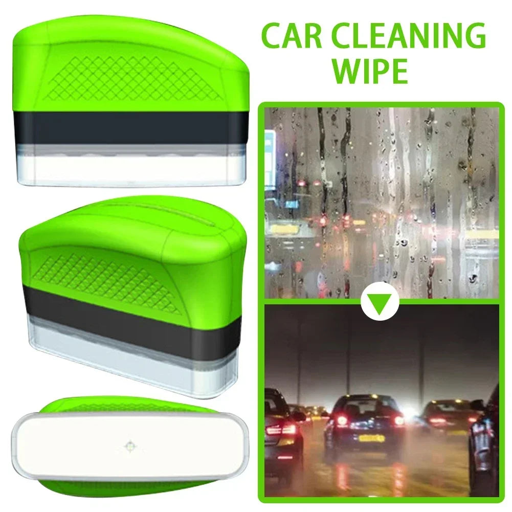 Oil Film Cleaning Brush – Car Glass Degreasing Wipe | Windshield Oil Film Remover Tool