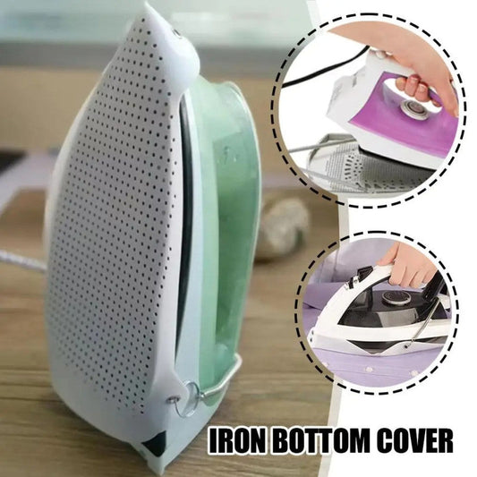 Pack of 2 Teflon Iron Cover Protector – Heat Resistant Non-Stick Iron Shoe Cover for Steam & Dry Irons