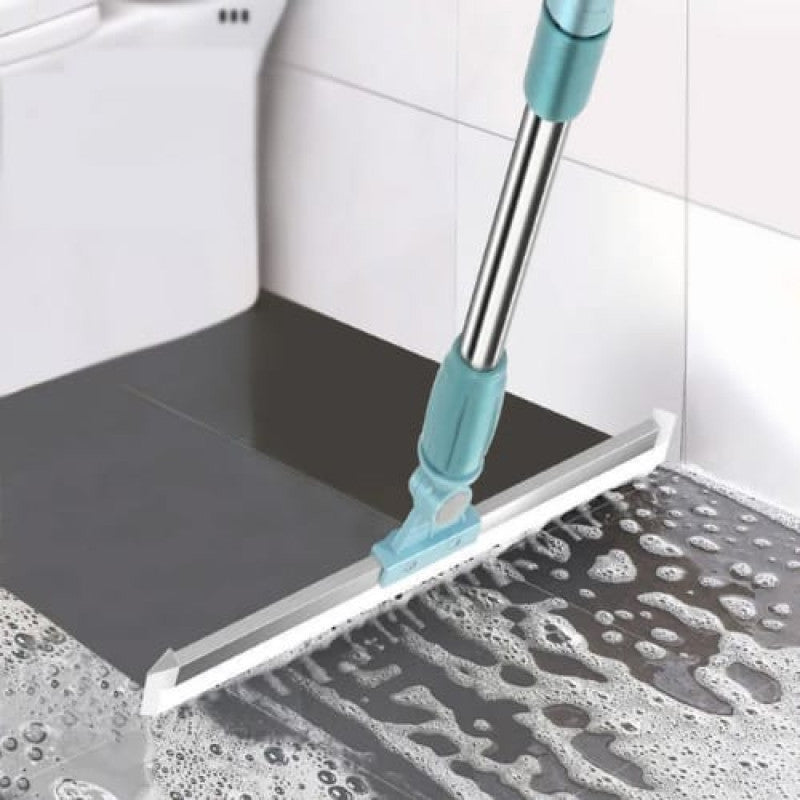 Magic Floor Wiper Brush – Slip Wiper Broom | 2-in-1 Water Scraper & Floor Cleaner