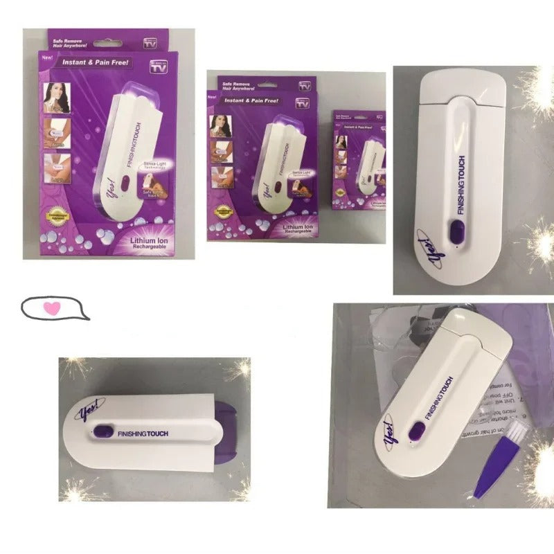 Yes Finish Hair Remover – Painless Electric Shaver for Face & Body (USB Rechargeable)