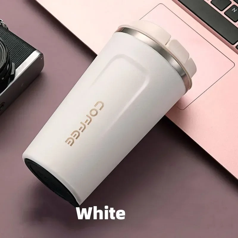 Simple Travel Coffee Mug – Leakproof Insulated Coffee Cup (Hot & Cold)