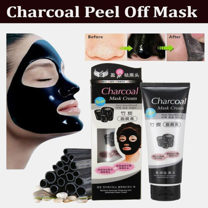 Charcoal Face Mask – Deep Cleansing Anti Blackhead & Oil Control Mask