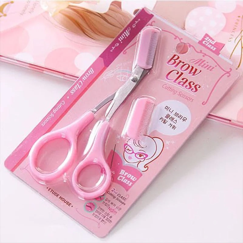 Eyebrow Scissors with Comb – Precision Brow Trimming Tool for Perfect Shape
