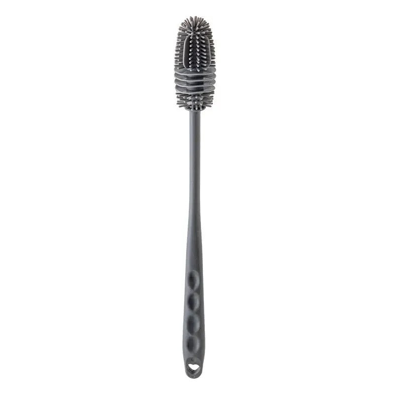 Pack of 2 Small Glass Cleaning Brush – Long Handle Bottle & Cup Washer