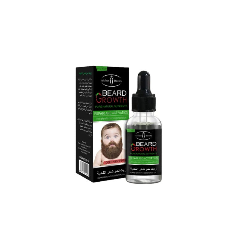 Beard Growth Oil for Men – Thick, Fuller & Strong Beard