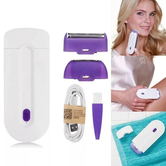 Yes Finish Hair Remover – Painless Electric Shaver for Face & Body (USB Rechargeable)