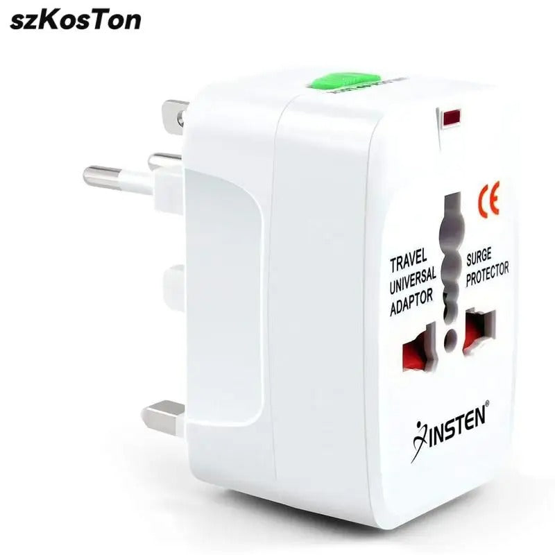 Universal Travel Adapter with USB Charging Ports – Worldwide Plug Converter | Fast Charging Multi Plug