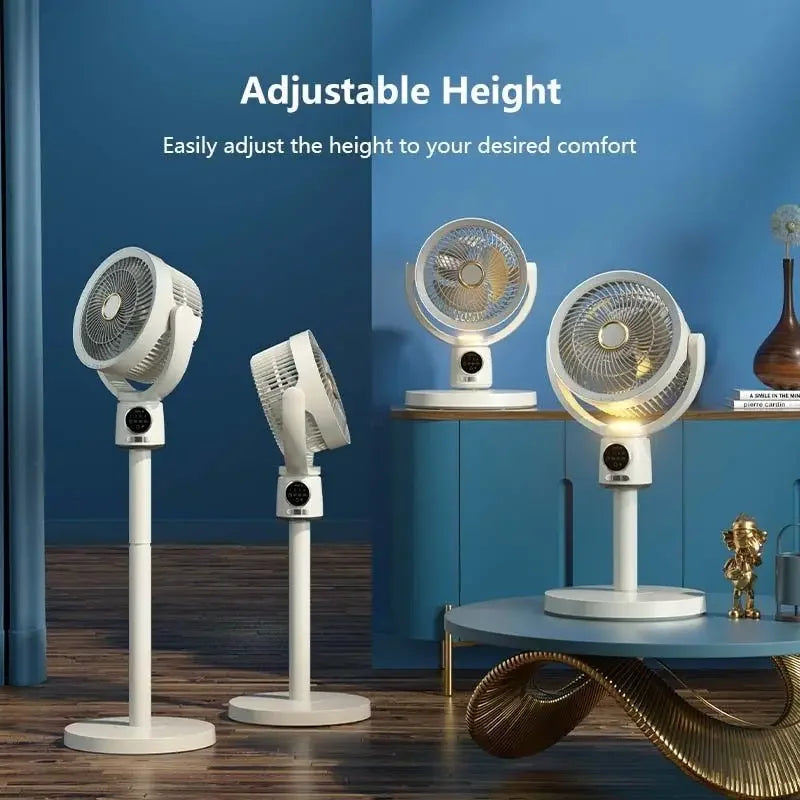 Air Circulation Fan (Jumbo) – Powerful Stand Fan | 360° Cooling Airflow for Home & Office
