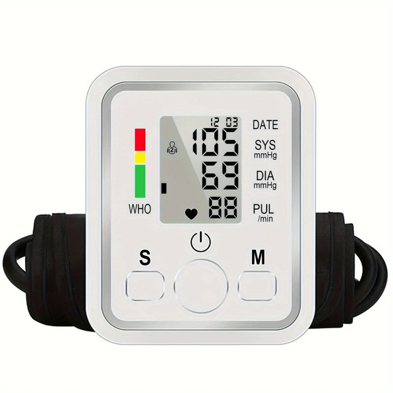 Digital Blood Pressure Monitor – Fully Automatic BP Machine with LCD Display