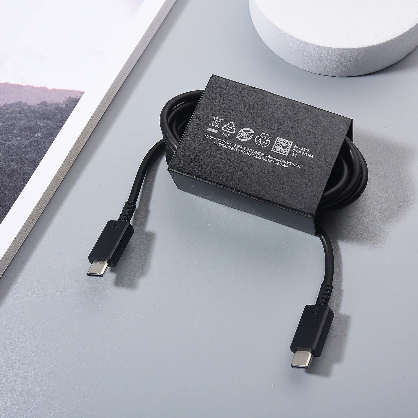 Samsung USB Type-C Cable – Fast Charging & Data Sync (Durable Original Quality)