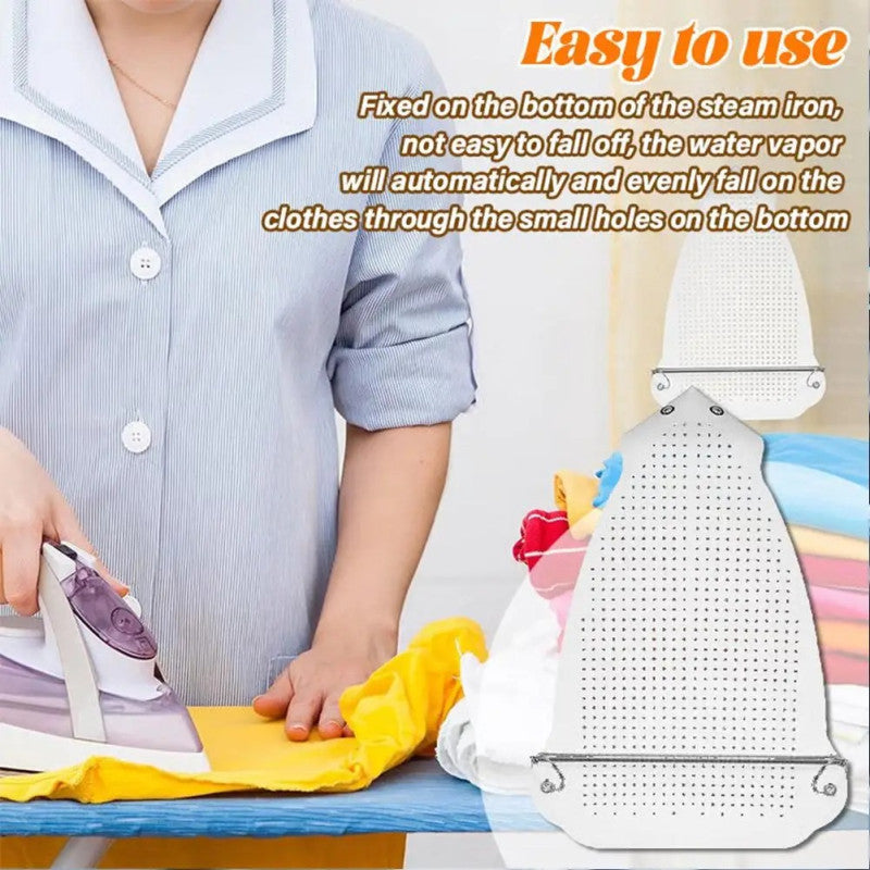 Pack of 2 Teflon Iron Cover Protector – Heat Resistant Non-Stick Iron Shoe Cover for Steam & Dry Irons
