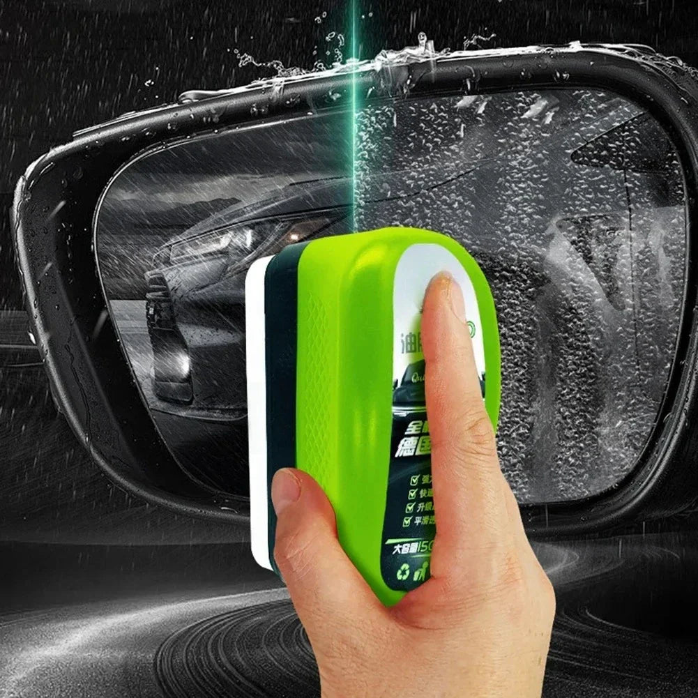 Oil Film Cleaning Brush – Car Glass Degreasing Wipe | Windshield Oil Film Remover Tool