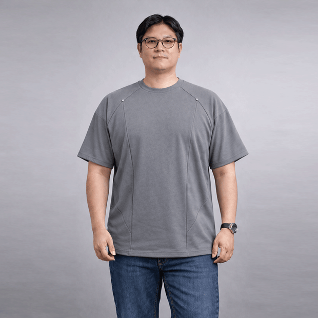 SlimAura Men’s Premium Cotton T-Shirt – Soft, Breathable & Comfortable Fit