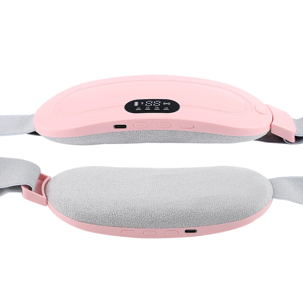 Menstrual Pain Relief Belt – Rechargeable Heating Waist Belt for Period Cramps & Back Pain
