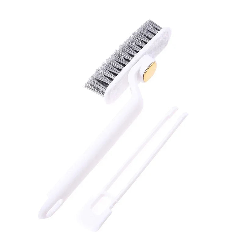 (Pack of 2) 3-in-1 Gap Cleaning Brush – V-Shaped Tile & Corner Scrubber