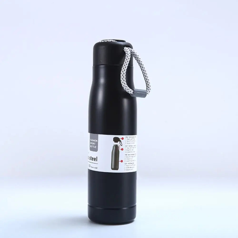 Sport Vacuum Bottle 550ML – Stainless Steel Insulated Water Bottle (Hot & Cold)