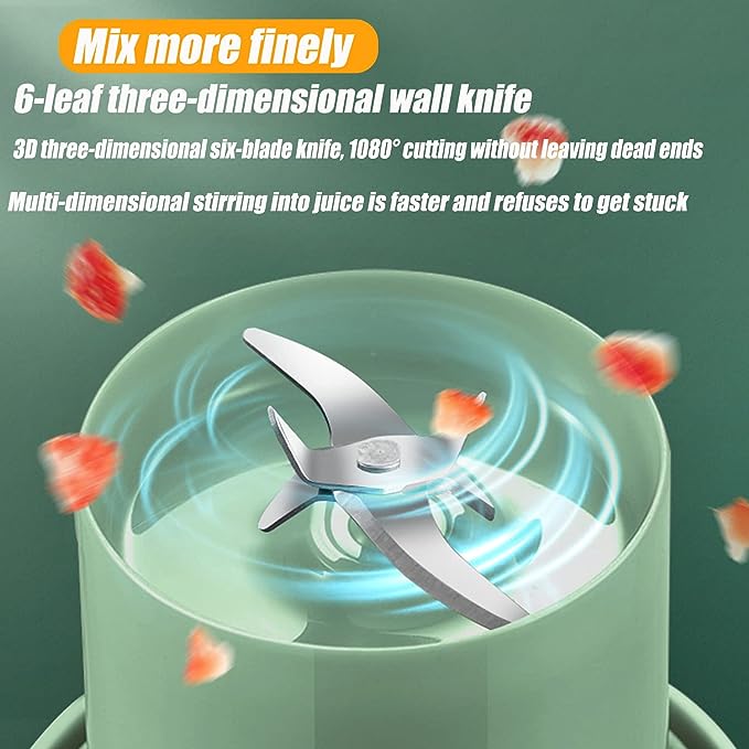 Portable Juicer Blender & Smoothie Maker (400ML)