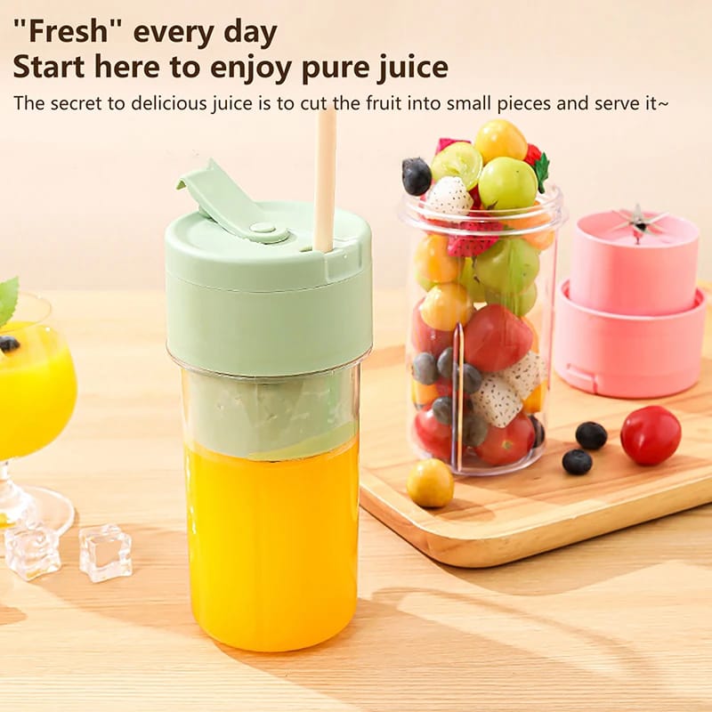 Portable Juicer Blender & Smoothie Maker (400ML)