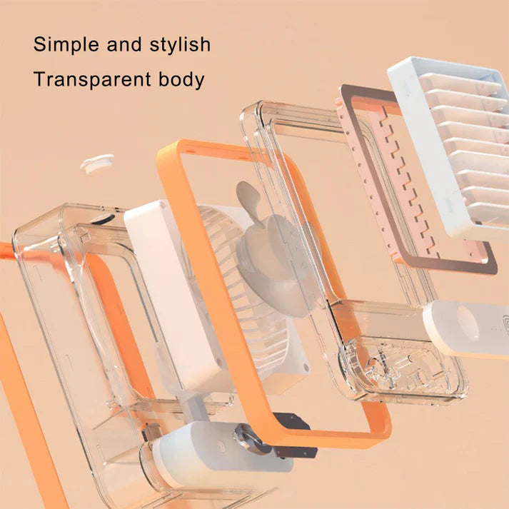 Portable Air Cooler & Desktop Cooling Fan