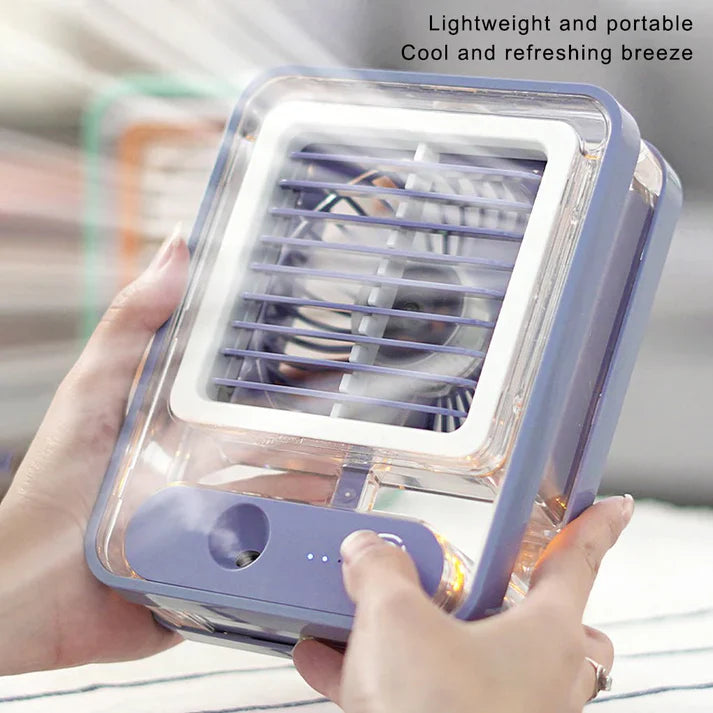 Portable Air Cooler & Desktop Cooling Fan