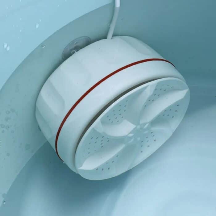 Portable Turbine Ultrasonic Washing Machine - (IMPORTED)