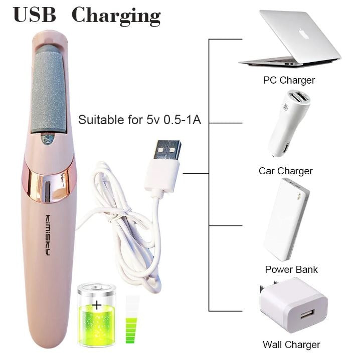 Professional Electric Foot File & Callus Remover