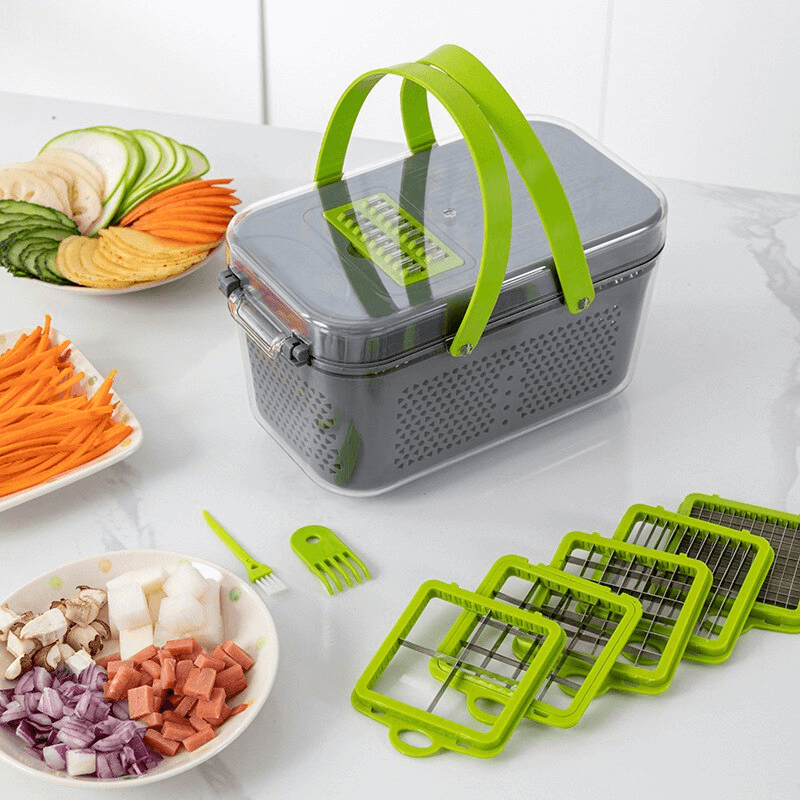 22-in-1 Premium Multi-Function Vegetable Cutter & Kitchen Slicer Tool