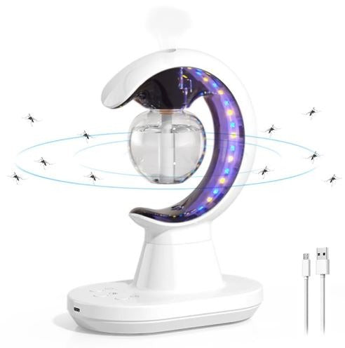 Smart 3-in-1 Smart Electric Mosquito Repellent, Air Humidifier & LED Night Lamp
