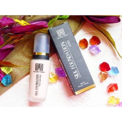 Masarrat Misbah Silk Foundation 35ml | Oil Control Moisturizing Soft-Matte Long-Wear Base