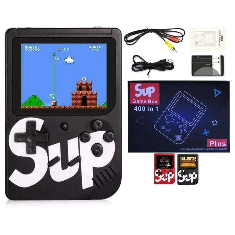 SUP Game Box Portable Console | 400 Classic Games in 1 Entertainment Device