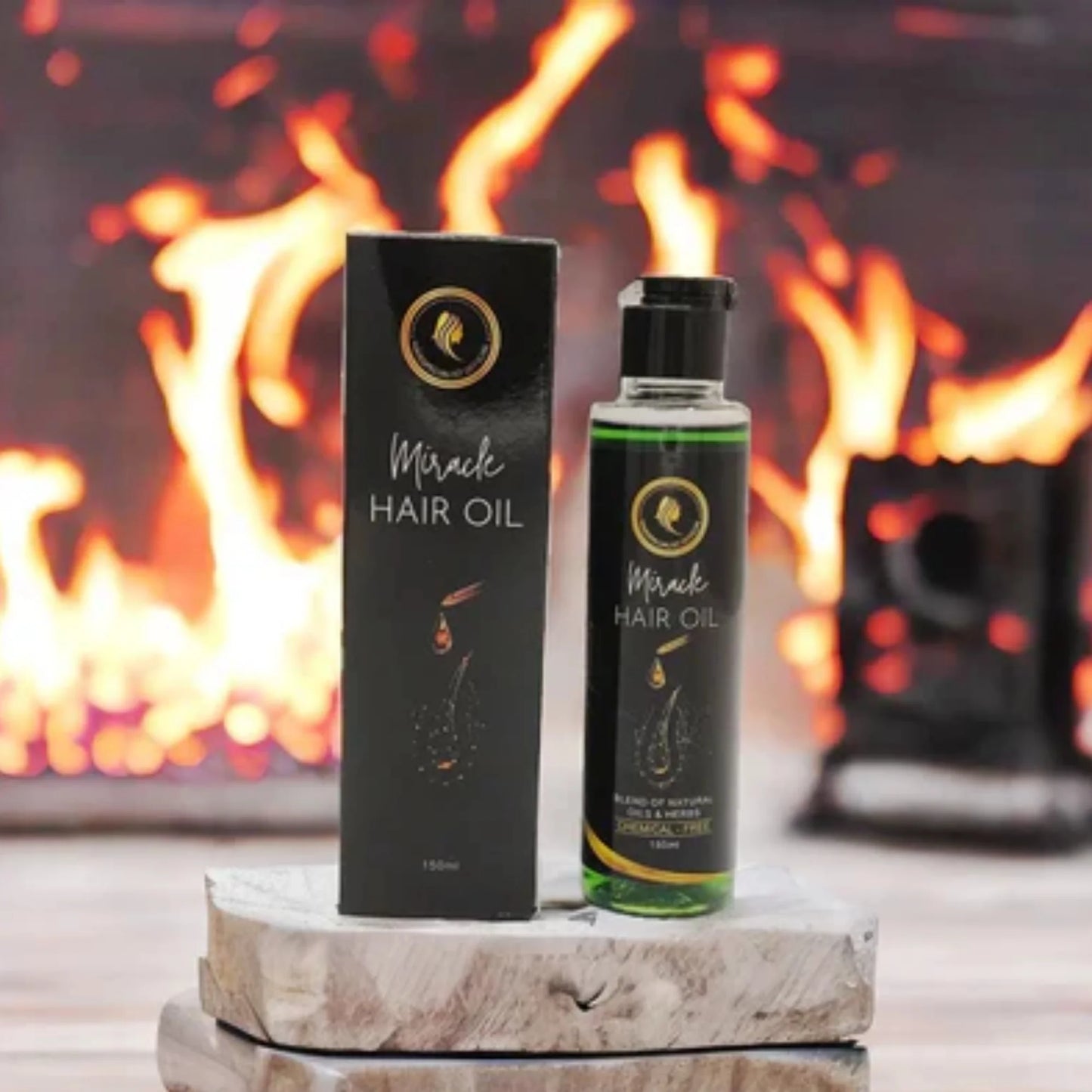 Miracle Herbal Hair Oil 150ml | Hair Growth, Strengthening & Shine Formula