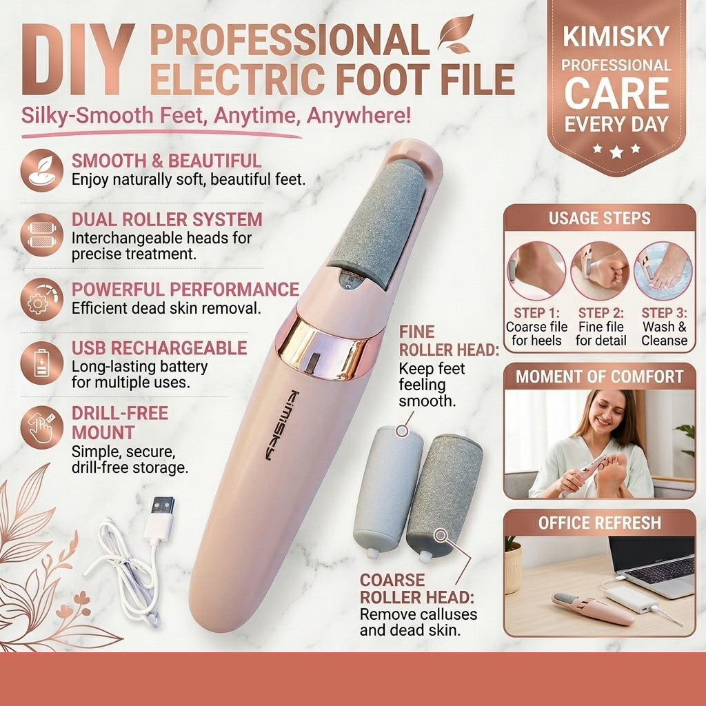 Professional Electric Foot File & Callus Remover