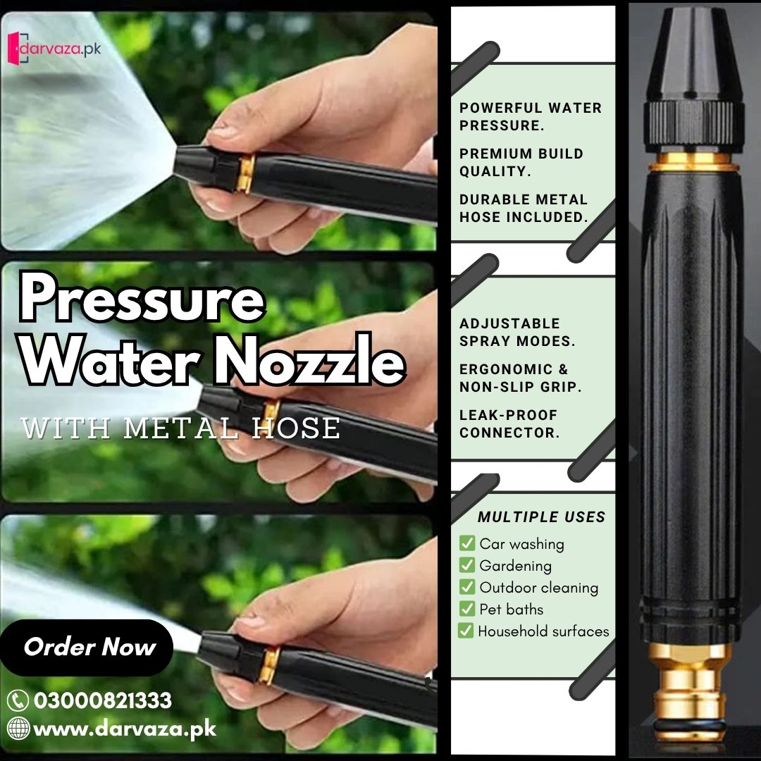Buy 1 Get 1 FREE High Quality Professional Pressure Water Nozzle